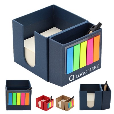 Sticky Notes W/ Pen Holder