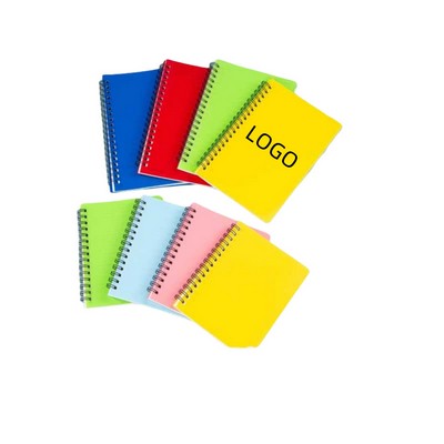 32 Sheets A6 Economic Coil Notebook W/ PP Cover