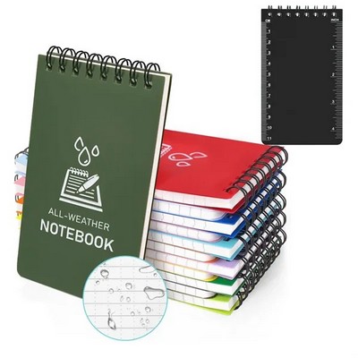 Waterproof Spiral Pocket Notepads
